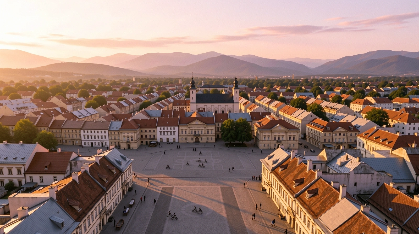 Úsvit nad Prešovom